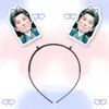 Faixa de cabelo de mola estéreo Cheng Yi's Headband Hairpin Concert Surround Assistência