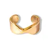Pulsera Abierta Trenzada Brillante Transfronteriza Europea y Americana, Pulsera de Personalidad Nicho Estilo Fresco, Lujo Ligero, Pulsera Exagerada de Alta Gama