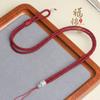 Accesorios de cuerda de piña originales nuevos de 3 mm, cuentas de jade Bashan para hombres y mujeres con cadena de suéter, cuerda colgante, cuerda al por mayor