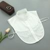 Cuello falso de encaje nuevo de primavera con algodón de alta gama, fabricación artesanal, producción profesional directa de cuello falso.