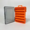 Equipo de pesca cebo pesca caña caja de cebo de doble capa caja de herramientas secundaria portátil caja para pesca en barco caja Luya caja para pesca en barco de mar caja de camarones de madera de doble cara