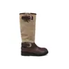 Versión de Piel de Vaca~Botas Vaqueras Retro Estilo Diseñador para Mujer, Nuevo Modelo 2025, Botas Caídas de Media Pantorrilla Que Hacen las Piernas Más Largas y Delgadas