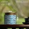 Chá Verde Lata de Chá Lata Quadrada Portátil Chá Longjing Chá Biluochun Lata de Embalagem de Metal Selada Doce Goji Berry Lata Geral
