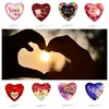 Día de la Madre Globo de Película de Aluminio en Forma de Corazón de 17 Pulgadas Amor Boda Corazón Decoración de Fiesta Concesionaria Globo de Papel de Aluminio