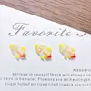 Novos acessórios de nail art de desenho animado da série astronauta, pequeno foguete fofo realista, unhas vestíveis, acessórios de resina para capa de celular