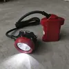 Luminária de capacete mineira intrinsecamente segura, recarregável, montada na cabeça, tamanho pequeno, câmera, lâmpada mineira de chamada de emergência