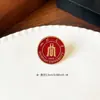 Insignia Metálica de Broche de Escuela de Universidad Famosa Universidad Tsinghua, Universidad de Pekín, Universidad de Xiamen Regalo de Graduación para Estudiantes Insignia de Recuerdo Universitario