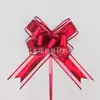 50 Flores de Tirar Mariposa Mate, Flores de Tirar con Cinta Grande para Navidad, Pascua y San Valentín, Lazos de Mariposa de Organza Transfronterizos