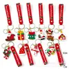 Chaveiro Pingente Papai Noel Transfronteiriço Chaveiro Árvore de Natal Pequeno Pingente Boneco de Neve de Natal Pequeno Pingente de Presente