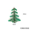 Novo Anjo de Árvore de Natal Bola de Favo de Mel Arte em Papel de Alto Padrão Decoração de Atmosfera Arranjo de Mesa de Sobremesas Chapéu de Natal de Casamento de Shopping