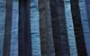 Retazos de tela teñidos de índigo Piezas pequeñas de tela Bolsas de tela para patchwork Teñido vegetal Conjuntos de tela hechos a mano Retazos de tela para DIY Otro cáñamo