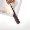 Venta Caliente de Amazon Peine de Cola Puntiaguda Peine para Rizos Peine para Marcar el Cabello Peine de Plástico para Peinar el Cabello en Rizos Peine de Plástico para Separar el Cabello