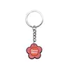 Chaveiro de Borracha Macia em PVC Amor e Paz Pingente de Bolsa Pequeno Presente Chaveiro Acessórios para Joias DIY Transfronteiriço Em Estoque