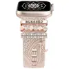 Promoção de Liquidação Anel Decorativo de Pulseira para Apple Watch Pulseira de Silicone Universal Anel Decorativo com Letra