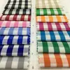 Tela de Cuadros Pequeños Teñida en Hilo de Fábrica de Origen, Tela de Camisa a Cuadros de Moda para Ropa de Hombre y Mujer, Tela Clásica para Camisola