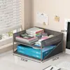 Estante para Archivos Organizador de Escritorio de Oficina Multicapa Clasificación y Organización de Papel A4 Caja de Archivos Almacenamiento Artículo Popular Transfronterizo