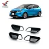 Adecuado para Nissan 21 Note E13 Modificado Especial Tazón Interior de Puerta Manija Marco Decorativo Pegatina Decorativa de Tazón Interior de Puerta