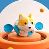 Brinquedo de Banho para Bebê Brinquedo Divertido Fofo Leitão Andando de OVNI Corda Pequeno Corgi Brincadeira na Água do Banho Brinquedo Infantil