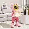 Lujo Ligero Altavoz Astronauta Decoración Grande de Piso de Resina Hogar Sala de Estar Mueble de TV Decoración de Inauguración Regalo para Niños