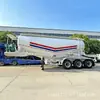 Processamento de Exportação Transfronteiriça de Caminhões-Tanque para Cimento a Granel, Diversos Tipos de Caminhões-Tanque para Óleo para a África, Caminhões-Tanque para Materiais a Granel e Veículos de Transporte de Cinzas