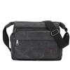 Bolso cruzado de lona para hombre, Bolso para documentos de oficina, Bolso casual de negocios para hombre, Bolso de hombro de alta gama para viaje