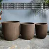 Frete Grátis Vasos de Flores Europeus Roxo Grande Areia Púrpura Vasos de Grés Vasos Cerâmicos Espessados Simples Pastorais Respiráveis e Absorventes de Água