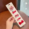 Presilha de cabelo de laço doce para bebê, presilha de cabelo para bebê que não danifica o cabelo, presilha de cabelo de flor fofa para meninas, presilha pequena para crianças