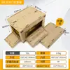 Caja de almacenamiento para camping al aire libre con puerta lateral, caja de camping plegable, caja de almacenamiento para maletero de coche, caja de almacenamiento de plástico