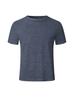 Nueva Camiseta de Verano para Hombre Fitness Cuello Henley Pesado 230g Algodón de Canalé Grueso Retro Ajustada de Manga Corta Casual