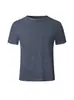 Camiseta Deportiva Transpirable de Manga Corta para Hombre Joven, Casual de Fitness, Transfronteriza TEMU, Ajuste Delgado, Cuello Redondo, para Correr, Otoño-Verano