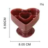 Molde de Donut Transfronteiriço Oco para Bolo Pão Prensagem Impressão de Donut Molde para Biscoito Gadget para Assar Bolo