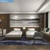 Alfombras de mesita de noche para habitaciones de hotel, Alfombras antideslizantes hechas a medida para habitaciones de huéspedes, Alfombras insonorizadas, Personalizadas con imágenes y muestras