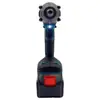 Chave de Impacto Elétrica Sem Escovas de Alto Torque 21V Transfronteiriça para Marcenaria, Chave de Impacto Elétrica Multifuncional para Reparo Automotivo
