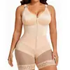 Modelador Corporal Completo de Cintura Alta Amazon Levanta Glúteos Afina Barriga Moldagem Corporal Roupa Íntima Tamanho Plus Levanta Glúteos Modelador Corporal Completo