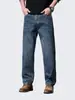 Ropa de Hombre Fengshe / Nueva Colección Primavera y Otoño 2026 Vaqueros Rectos Vintage de Negocios para Hombre, Pantalones Largos Sueltos y Versátiles
