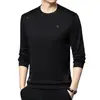 Sudadera Más Vendida, Nuevo Estilo Primavera, Suéter Casual Holgado para Hombre con Cuello Redondo, Top Camiseta de Poliéster de Manga Larga, Venta al por Mayor