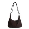 Bolsa Tote Retro Simples e Fashion com Textura Tendência, Bolsa de Novo Estilo para o Início da Primavera de 2026, Bolsa de Ombro e Transversal Personalizada para Mulheres