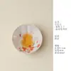 Taza de la Fortuna y la Prosperidad Ikuino Guisong Copo de Nieve Blanco Magnolia Rosa Nebuloso Pintado a Mano, Diseño de Alta Calidad, Taza de Maestro, Taza de Kung Fu