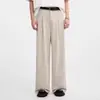 Pantalones de Pierna Ancha Plisados de Calle con Caída para Hombres y Mujeres, Pantalones de Traje Rectos de Corte Limpio, Ajustados y con Caída