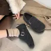 Zapatos casuales para mujer, zapatos de vestir, lana, forro polar, elevador de talón oculto, suela gruesa, zapatos de algodón de invierno, cálidos, estilo nuevo