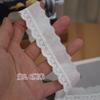 Encaje de algodón bordado unilateral, accesorios de decoración de ropa, material de costura para cuello, puños y faldas.