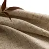 Novas Cortinas de Gaze de Linho Semitransparentes 2025 para Quarto, Sala de Estar, Varanda, Estilo Japonês Madeira, Telas de Janela Translúcidas e Opacas