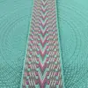 Estilo Étnico en Línea Cinta Jacquard al por Mayor Engrosada 3.8cm Tejida Colorida Accesorios para Correa de Hombro de Bolso DIY