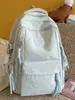Mochila Escolar Fofa Mochila Escolar de Grande Capacidade Mochila Casual para Viagem Cor Macaron Mochila Escolar Fresca