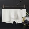 Calzoncillos Bóxer para Hombre con Bolsillo Ampliado acanalado U-Convexo Trompa de Elefante Absorbente de Sudor Transpirable Dropshipping Transfronterizo de Cintura Media