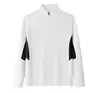 Camiseta Deportiva de Media Manga con Estampado de Logo Otoño 7A Antibacteriana Sin Costuras Anti-Arrugas Alta Elasticidad Camisa Polo con Cuello Alto con Estampado