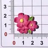 Pequeños accesorios de resina floral fresca en forma de crema para pegamento para manualidades de adornos para el cabello, pinzas para el cabello, pegatinas para refrigerador, decoraciones para fundas de teléfono y accesorios para botellas de agua