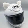 Decoraciones para Casco Orejas de Oso Orejas de Animal Orejas de Gato Motocicleta Vehículo Eléctrico Motocicleta Motociclistas Hombres y Mujeres Accesorios para Casco de Esquí
