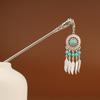 Miaoyin Hollow Tassel Hairpin Novo Estilo Chinês Passo Shake Estilo Antigo Hairpin Feminino 2024 Novo Cabelo Hairpin Estilo Nacional Hairpin Headwear