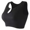 Roupa íntima esportiva feminina à prova de choque anti-flacidez Running Gather Yoga Vest Sem anel de aço Beauty Back Fitness Bra Set